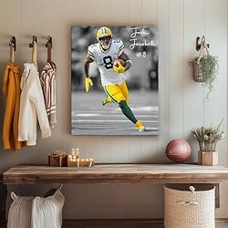 B.B.F MAKE American Football Sports Canvas Wall Art