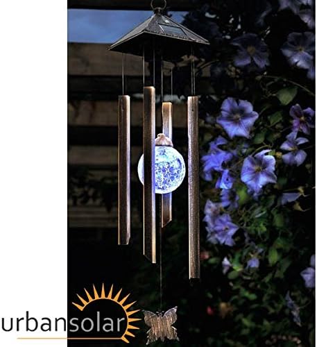 Urban Solar Colour Changing Wind Chime