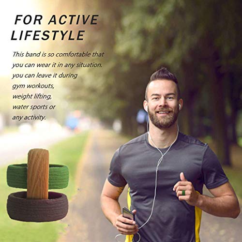 SOVSEFD Silicone Wedding Ring Band for Men 12 Pack Size 11 12 13 Step Edge Sleek Design and Bark Texture Rubber Wedding Bands Rings 8.7mm Wide,Skin Safe,Durable(12 Color,10.5-11(20.6mm/0.81inch))