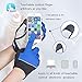 Zookki Work Gloves,Full finger-Blue,M(6.7inches-7.9inches)
