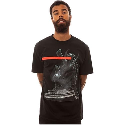 Black Scale Mens The Der Kopf Graphic T-Shirt