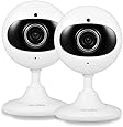 Wansview Home Security Camera, 720P WiFi Wireless IP Camera for Baby /Elder/ Pet/Nanny Monitor Two-Way Audio & Night Vision K2- 2 packs (white)