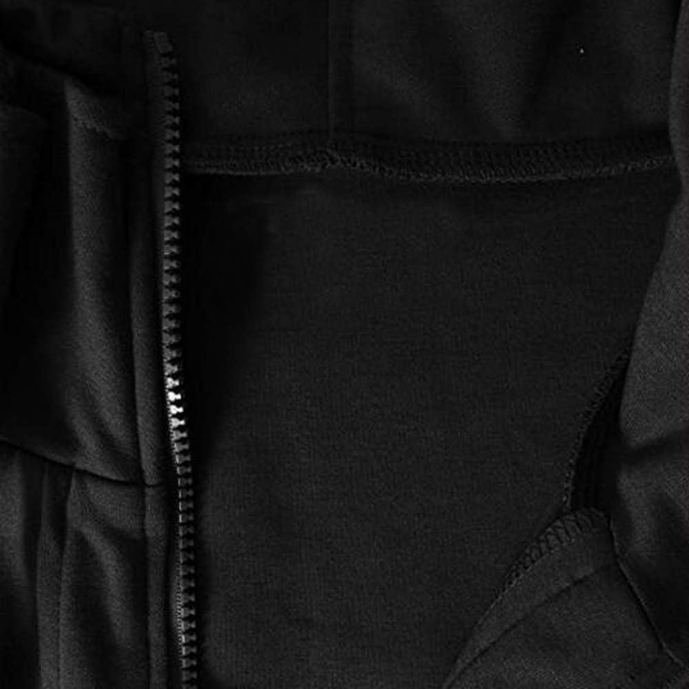 DIOMOR Mens Casual Basic Full Zip Sweatshirt Hooded Jacket with Pocket Fashion Hoodie Coat Thermal Pullover Outerwear at  Men’s Clothing store