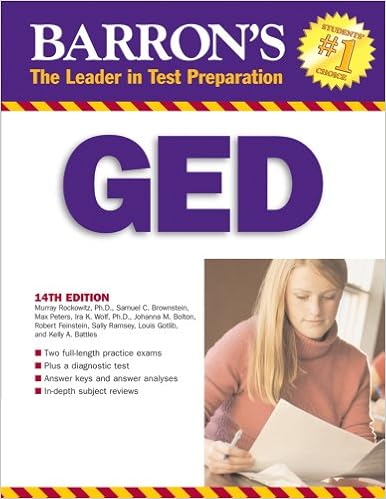 How to Prepare for the GED Test 2nd Edition Barrons Ged Book Only