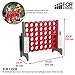 ECR4Kids Jumbo 4-To-Score, Giant Game, Red/Grey