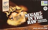 Sugar Packets, Raw Sugar, 0.18 oz Packets, 500 per Carton