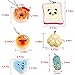 LIGONG 30PCS Random Kawaii Mini Soft Bread Donuts Food Phone Straps Squishy Charm Gift Miniature Novelty Toys