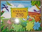 Hardcover A Trip to the ZOO: A Fun-To-Learn Jigsaw Book (Puzzles of 24 Pieces Each) Book