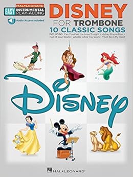 Trombone Easy Instrumental Play Along Disney トロンボーン やさしい楽器プレイアロング ディズニー 楽譜 ダウンロード 本 通販 Amazon