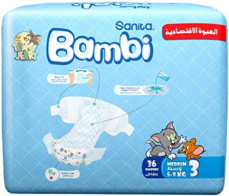 bambi diaper size 3