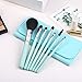 Zoreya Professional Soft 7pcs Makeup Brush Sets With Bag Essential Makeup Eye Brushes Concealer Brush Powder Brush Eyeshadow Brush Lip Brush Eye Brow Brush Blending Brush Makeup Tool
