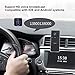 Wireless Car Speaker Bluetooth Car Kit Receiver Sun Visor Handsfree Speakerphone Car Audio Stereo Player for iPhone 8/7/Plus Samsung