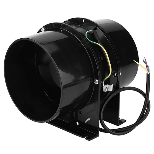 inline Ducted Fan 6 Inch Inline Duct Fan Ventilation Exhaust Fan AC