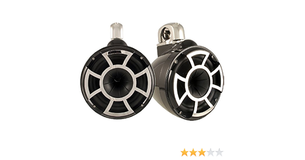 Black Marine Tower Speakers Fixed 