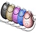 WOHOME Safe Personal Alarm, Safesound Personal Alarm with LED Light Emergency Safety Alarm Keychain for Women, Girls, Kids, Elderly (5-Color)