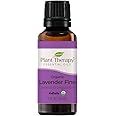 Plant Therapy Organic Lavender Fine 30 mL (1 oz) 100% Pure USDA Certified, Undiluted, Therapeutic Grade