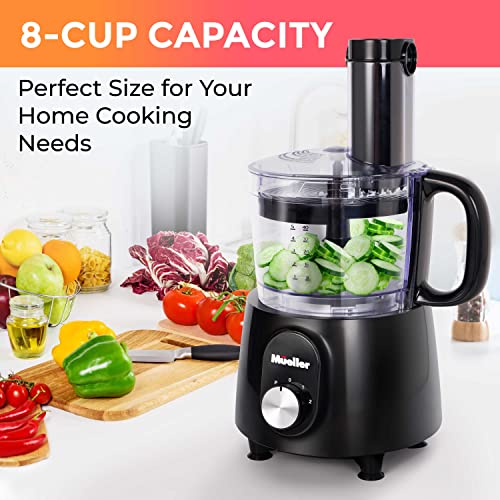 Mueller Ultra Prep Food Processor Chopper for Dicing, Slicing