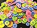 400 Pieces Assorted Buttons For Crafts Mixed Color Resin Round Buttons Craft Buttons Favorite Findings Basic Buttons Assorted Sizes for Sewing Fasteners Scrapbooking and DIY Craft (400 Pieces)