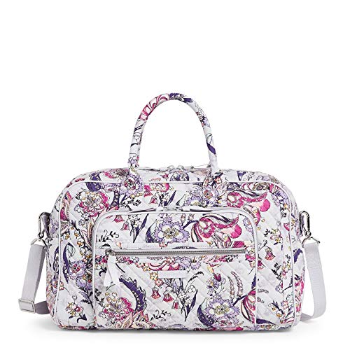 Vera Bradley Women's Iconic Compact Weekender Travel Bag, Signature