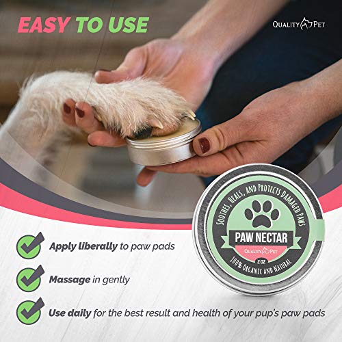 Paw Nectar Dog Paw Balm Heals, Repairs & Restores Dry, Cracked