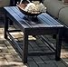 Polywood CLT1836BL Club Coffee Table Black