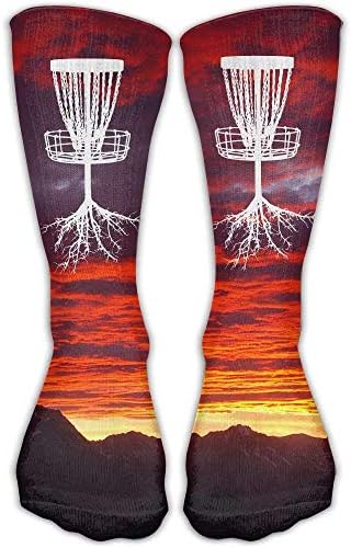 Disc Golf Tree Roots Best High Performance Athletic Running Casual Socks For Men & Women