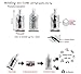 6 Pack Reusable Wine Bottle Protector Travel Bag~With Inner Skin and Leak Proof Exterior~Safe for Transportation & Gift Giving