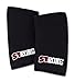 Compression Elbow Sleeves by Mark Bell - Strong Support, 5mm Thick - Black