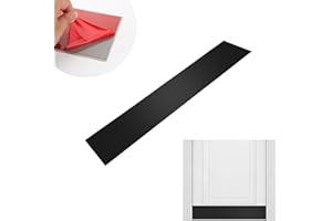 Mineye Self-Adhesive Door Kick Plates, 8 X 34 Kick Plates for Bottom of Door, Front Door Kick Plates Without Drill Hole for I