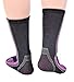Doc Miller Ankle Compression Sleeve – Plantar Fasciitis Support, Toeless Neuropathy Socks, 20-30 mmHg, Achilles Tendonitis Relief Brace, Elastic Support for Swollen Ankles, Men & Women, 1 Pair