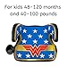 KidsEmbrace Backless Booster Car Seat, DC Comics Wonder Woman