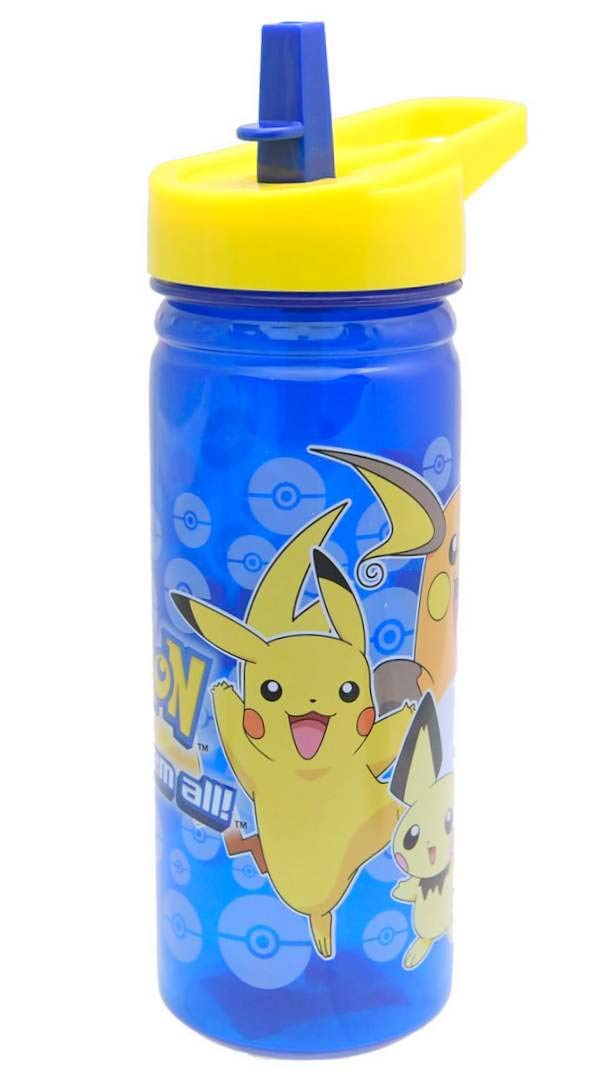 zak! Pokemon 'Pikachu' Flip 'n' Flow Bottle (600ml)