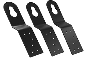 Roof Safety Anchor Hitch Clip, Permanent Metal Roof Anchors for Fall Protection Connects, 3-Pack Aluminum Alloy Hitch Clip fo