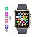 [2 Pack] Apple Watch 38mm Tempered Glass Screen Protector,Servkors [Only Covers the Flat Area] 9H Hardness,High Definition, Anti-scratch,Bubble-free for Apple Watch 38MM