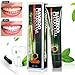 Mabox Natural Black Bamboo Charcoal Toothpaste, Proven Whitening Formula All-purpose Teeth Care Clean Fresher Breath Whitening Toothpaste 120g