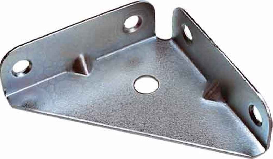 Pack of 4 Zinc plated Corner Brace Plate Gusset 50mm x 50mm D106