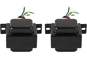 Gorilley 2PCS Tube Amplifier Single-Ended 5K Single-Ended Output Transformer for 6P1 6P14 6P6 0-4-8 Ohm DIY Vacuum Tube Ampli