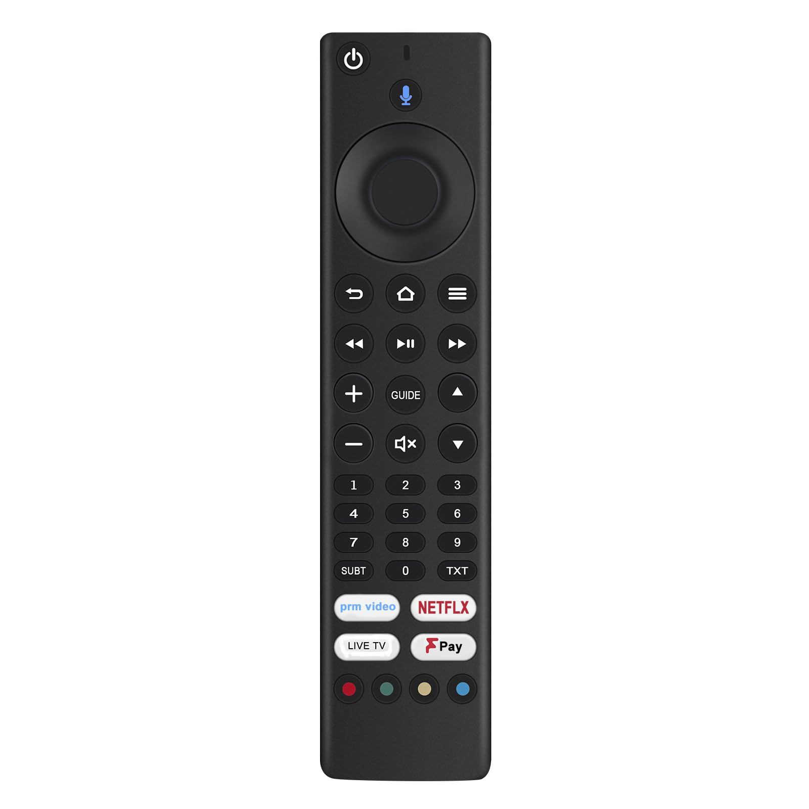 ROLLGAN RM-C3255 Replace Remote Compatible with JVC TV LT-40CF700 LT-50CF890 LT-43CF700 LT-55CF890 LT-32CF600 LT-65CF890 LT-50CF810 LT-55CF810 LT-65CF810 LT-43CF810 LT32CF600