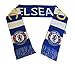 Chelsea Fc Woven Bar Scarf Reversible Blue - White -Yellow New Season 2015-2016