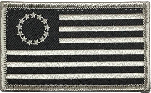 Betsy Ross 13 Star Flag Tactical Patch 2" x 3.5"