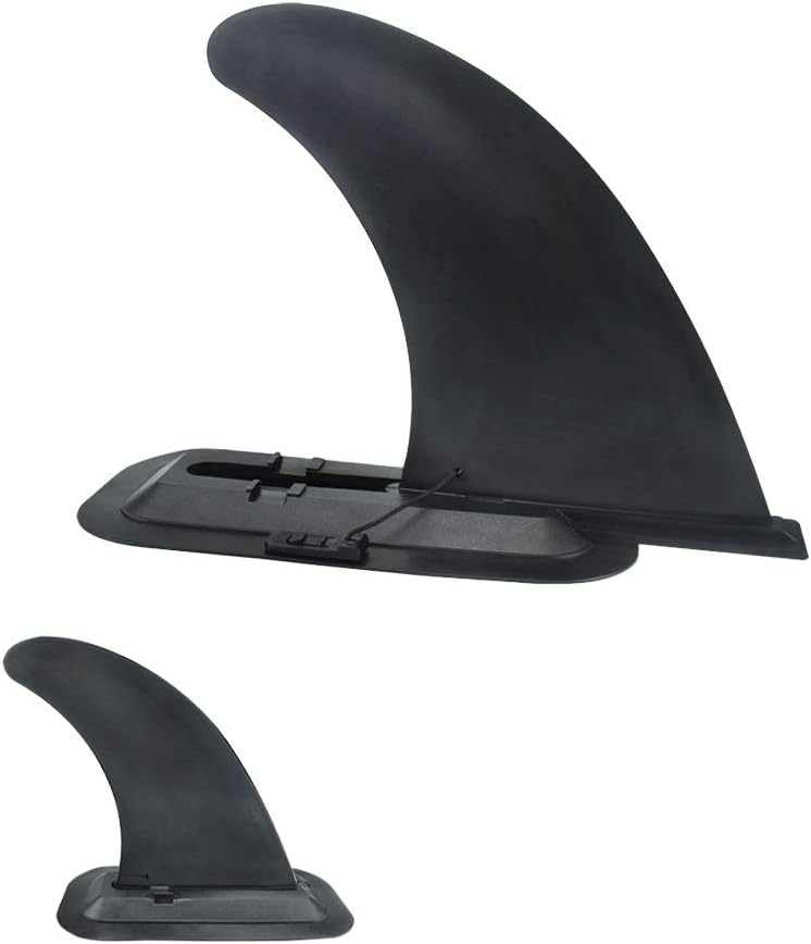 CODIRATO Detachable Center Fin with 1 Base Kayak Skeg Tracking Fin