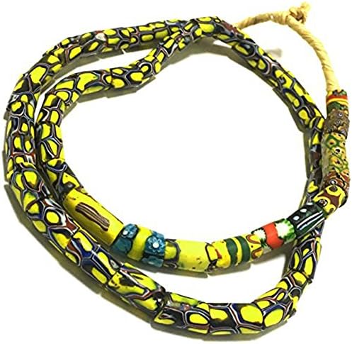ミルフィオリ とんぼ玉 アンティーク ビーズ ビンテージ ベネチア アクセサリーパーツ トレードビーズ 19世紀 円筒形 筒 ミルフィオリ とんぼ玉 アンティーク ビーズ ビンテージ ベネチア アクセサリーパーツ トレードビーズ 19世紀 円筒形 筒