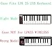 khanka Hard Carrying Case Replacement for AKAI Professional LPK25 - USB MIDI Keyboard Controller, Case Only