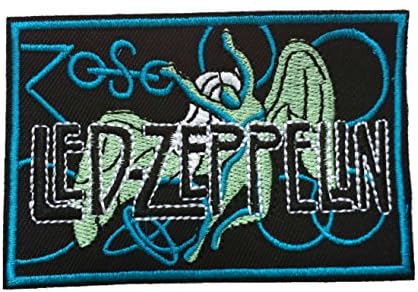 Rock and Roll Led Zeppelin Zoso Iron On Patch 3.5" x 2.5" InspireMe Family Owned