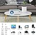 Fangor Bluetooth Projector, Portable LCD Projector with Carrying Bag and Tripod, Compatible with Smartphone, TV Stick, Roku, PS4, Xbox, Full HD 1080P Supportedthumb 1