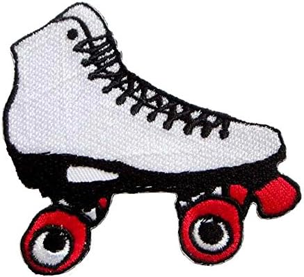 Cute Pretty Skating Skate Shoes Embroidered Iron on Patch Free Shipping