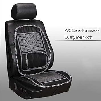 Amazon Co Jp 車の通気性シートカバー 車のバッククッション腰椎 クッションウエストシート バックパッドウエスト マッサージチェアクッション スポーツ アウトドア