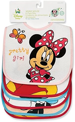 Minnie Mouse Deluxe Terrycloth & Vinyl Bib