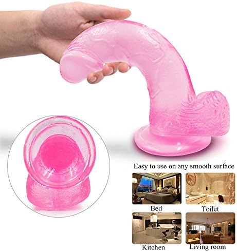 YYTTC Ultra-Soft Silicone Stick for Women Men Beginners Advanced with Huge Big Long Size YYTTC (Color : Pink)
