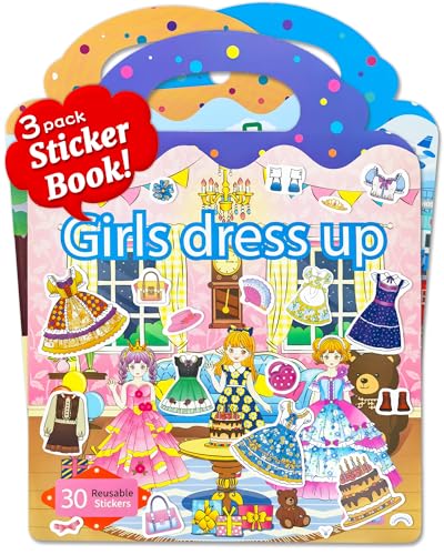 Benresive Reusable Sticker Book